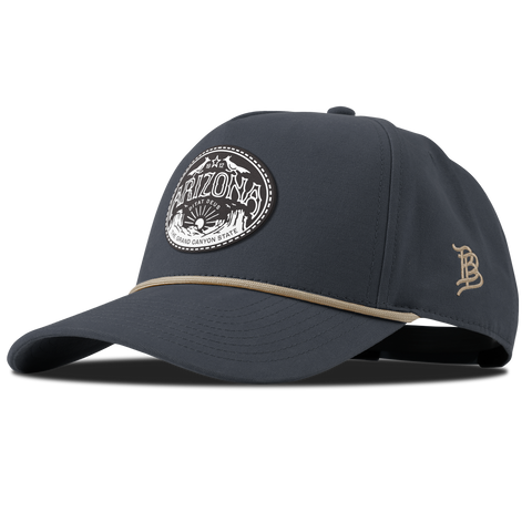 Arizona Traveler Curved Canvas 5 Panel Rope Vintage Navy
