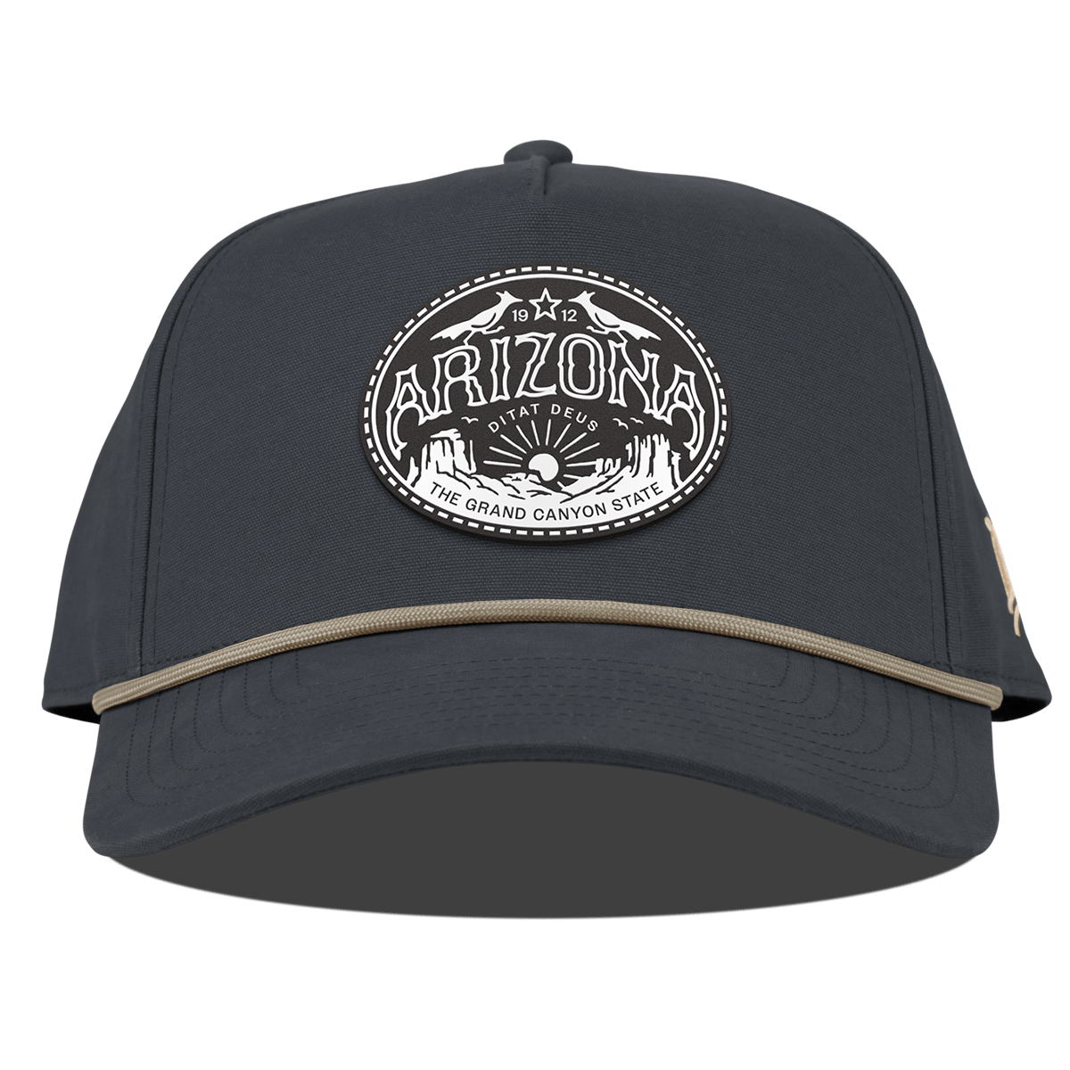 Arizona Traveler Curved Canvas 5 Panel Rope Vintage Navy