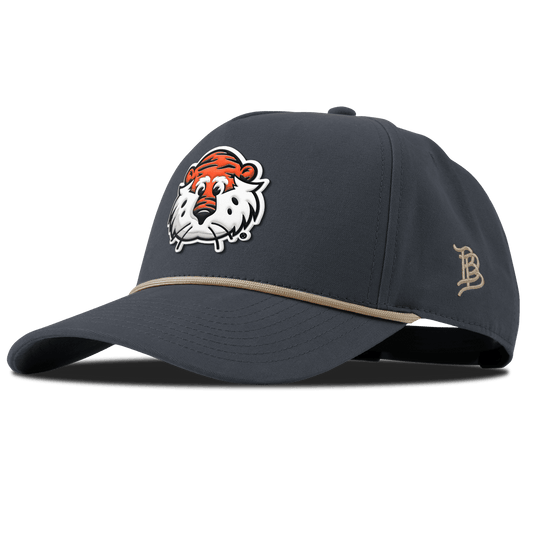 Auburn University "Aubie The Tiger" Curved Canvas 5 Panel Rope Vintage Navy