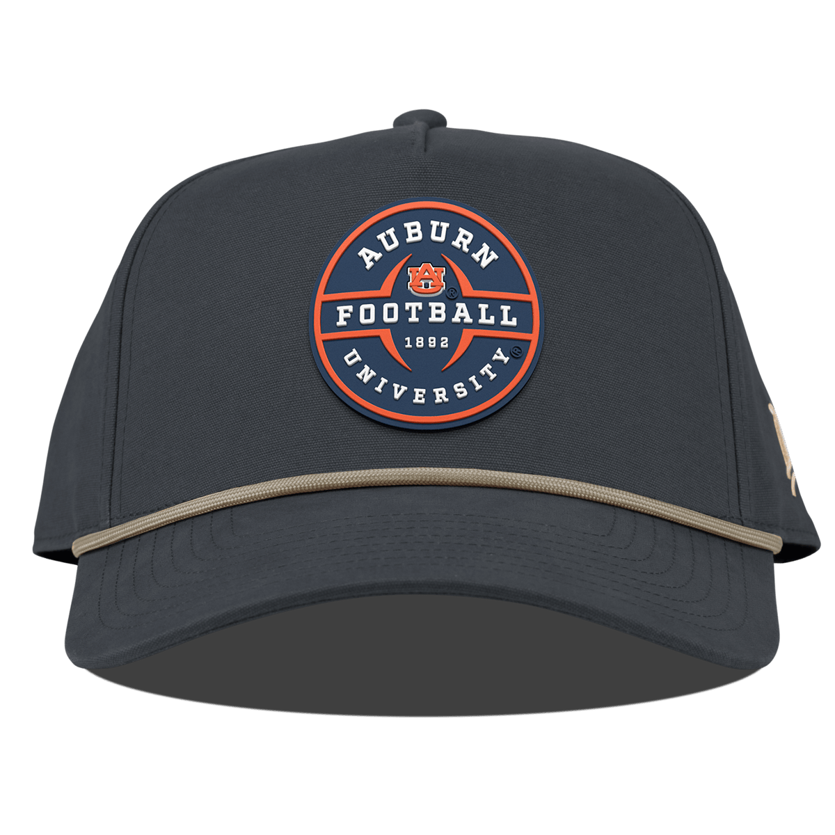 Auburn University "Auburn Football" Legacy Curved Canvas 5 Panel Rope Vintage Navy