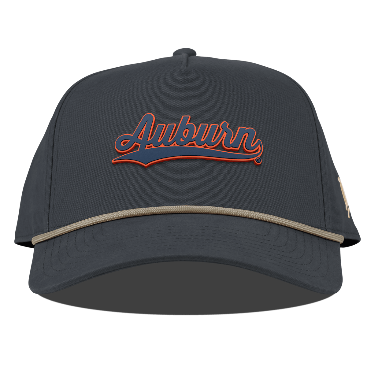Auburn University "Auburn Script" Curved Canvas 5 Panel Rope Vintage Navy