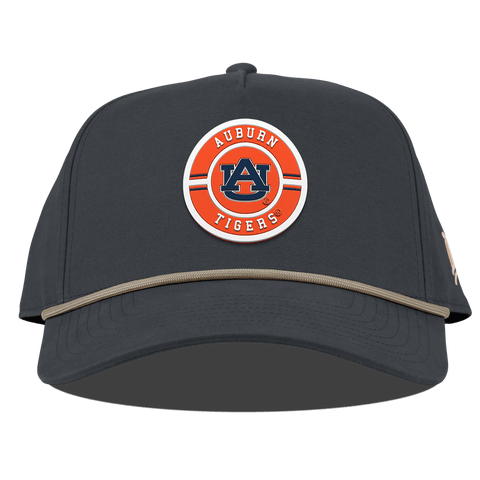 Auburn University "Auburn Seal" Curved Canvas 5 Panel Rope Vintage Navy