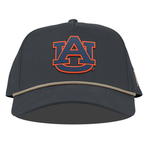Auburn University "Auburn Team Logo" Curved Canvas 5 Panel Rope Vintage Navy