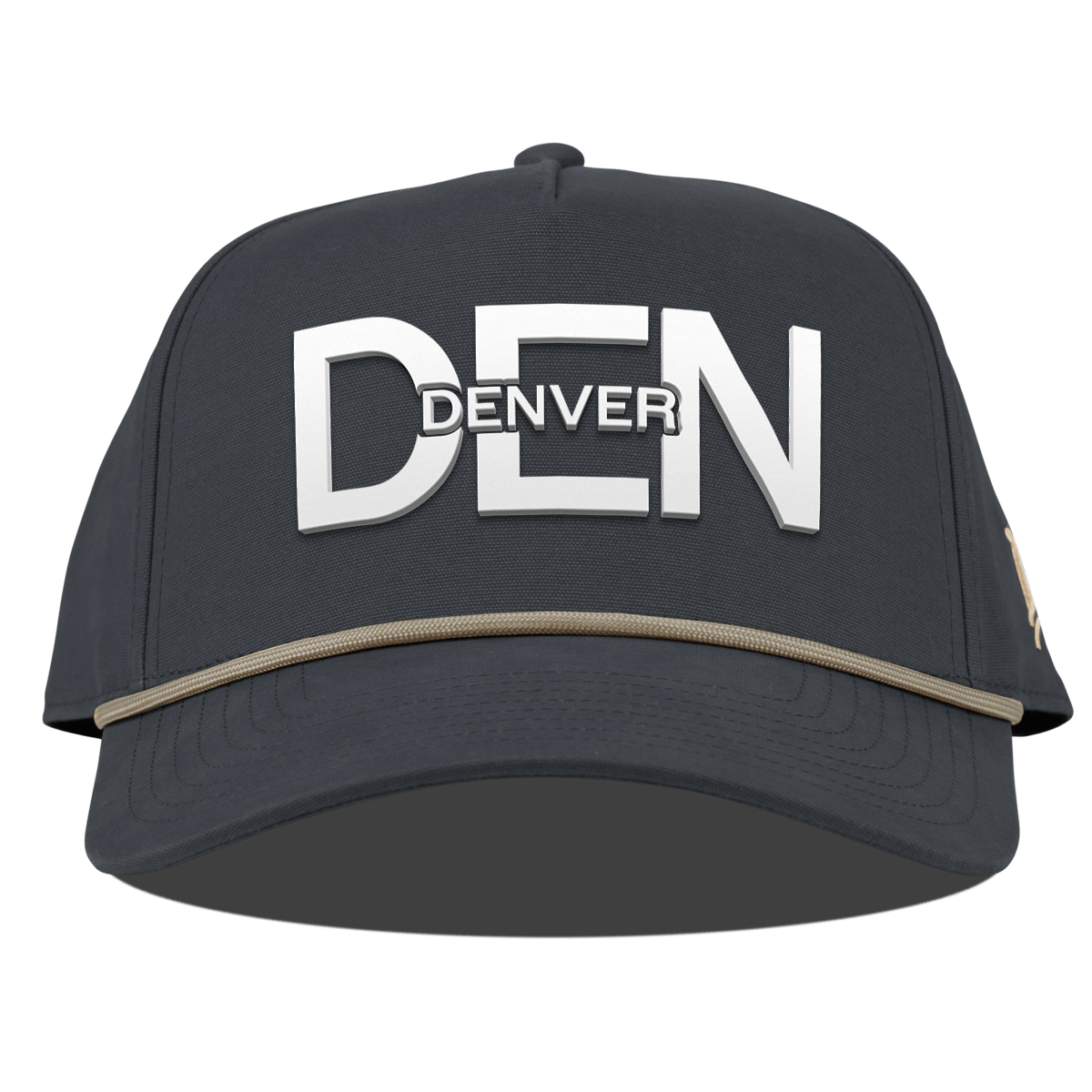 City Block Denver Curved Canvas 5 Panel Rope Vintage Navy
