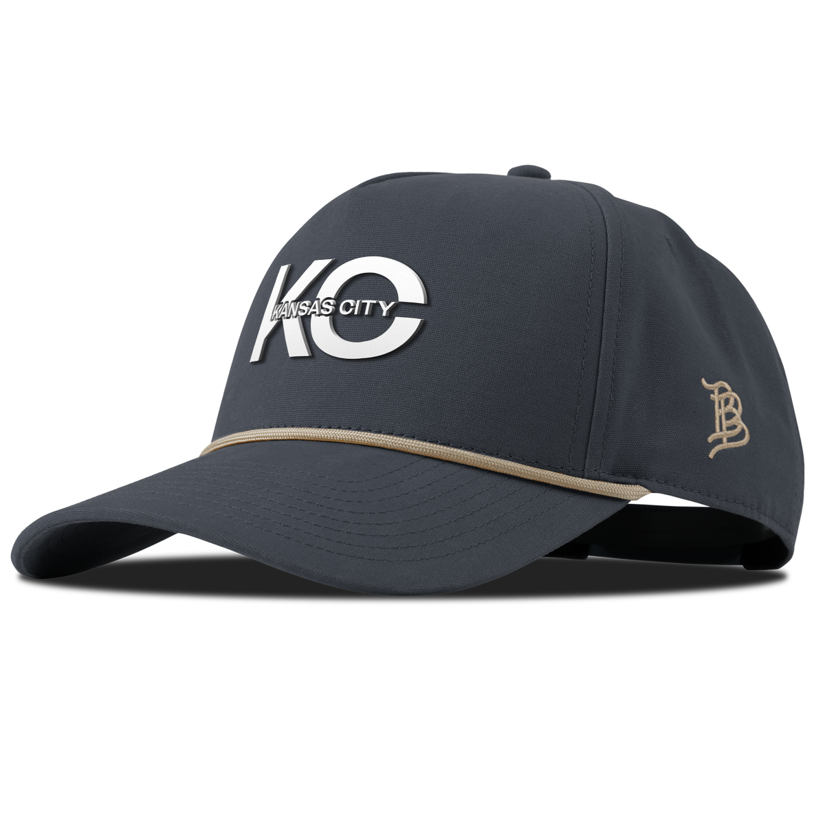 City Block Kansas City Curved Canvas 5 Panel Rope Vintage Navy