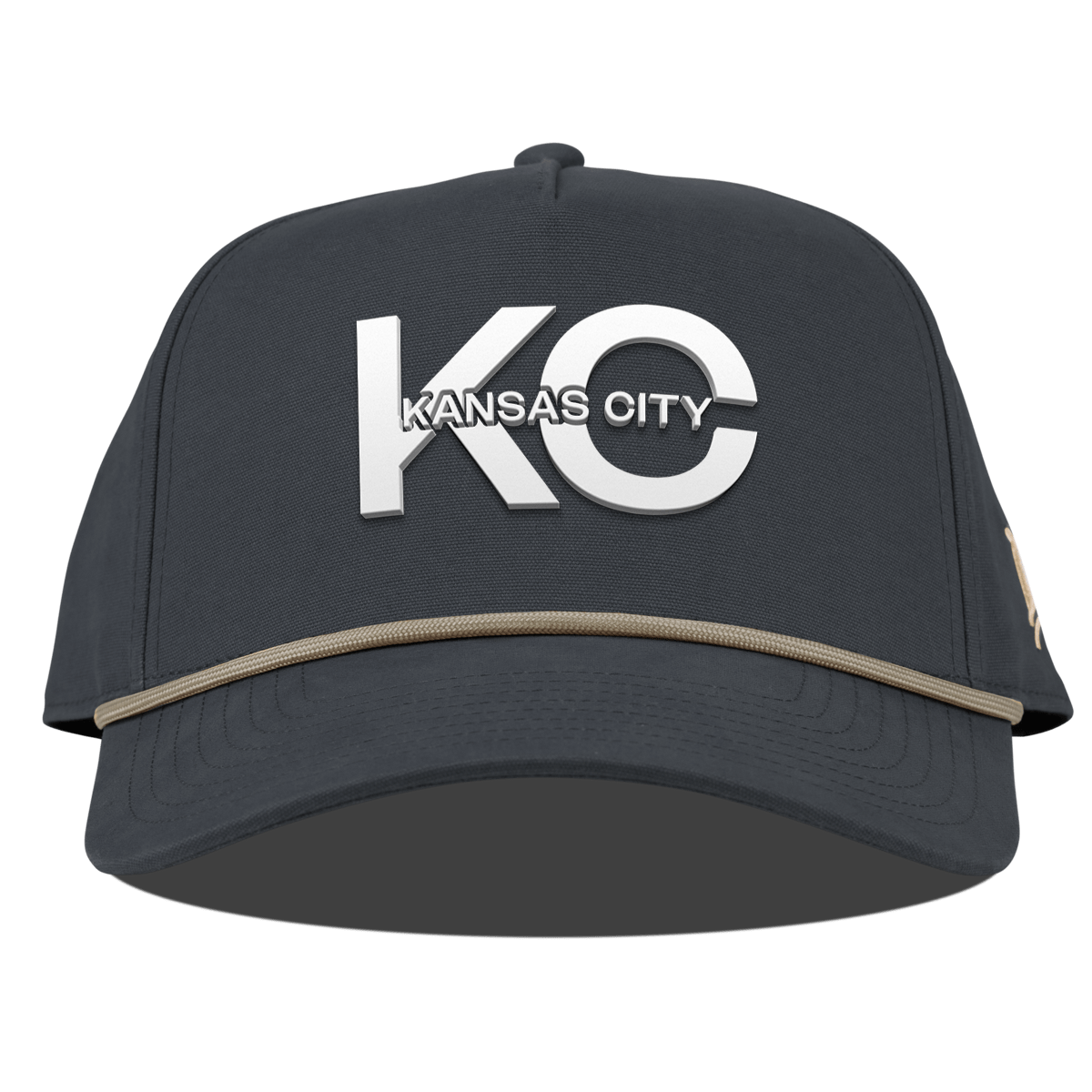 City Block Kansas City Curved Canvas 5 Panel Rope Vintage Navy
