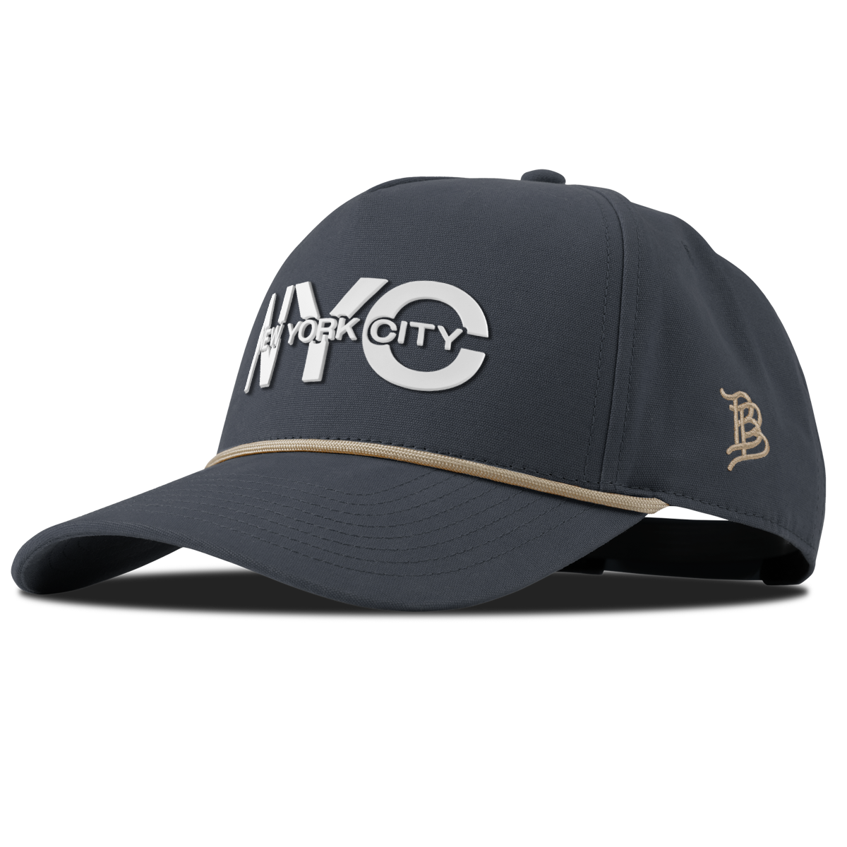 City Block New York Canvas 5 Panel Rope Vintage Navy