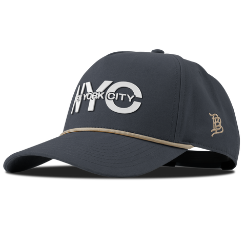 City Block New York Canvas 5 Panel Rope Vintage Navy