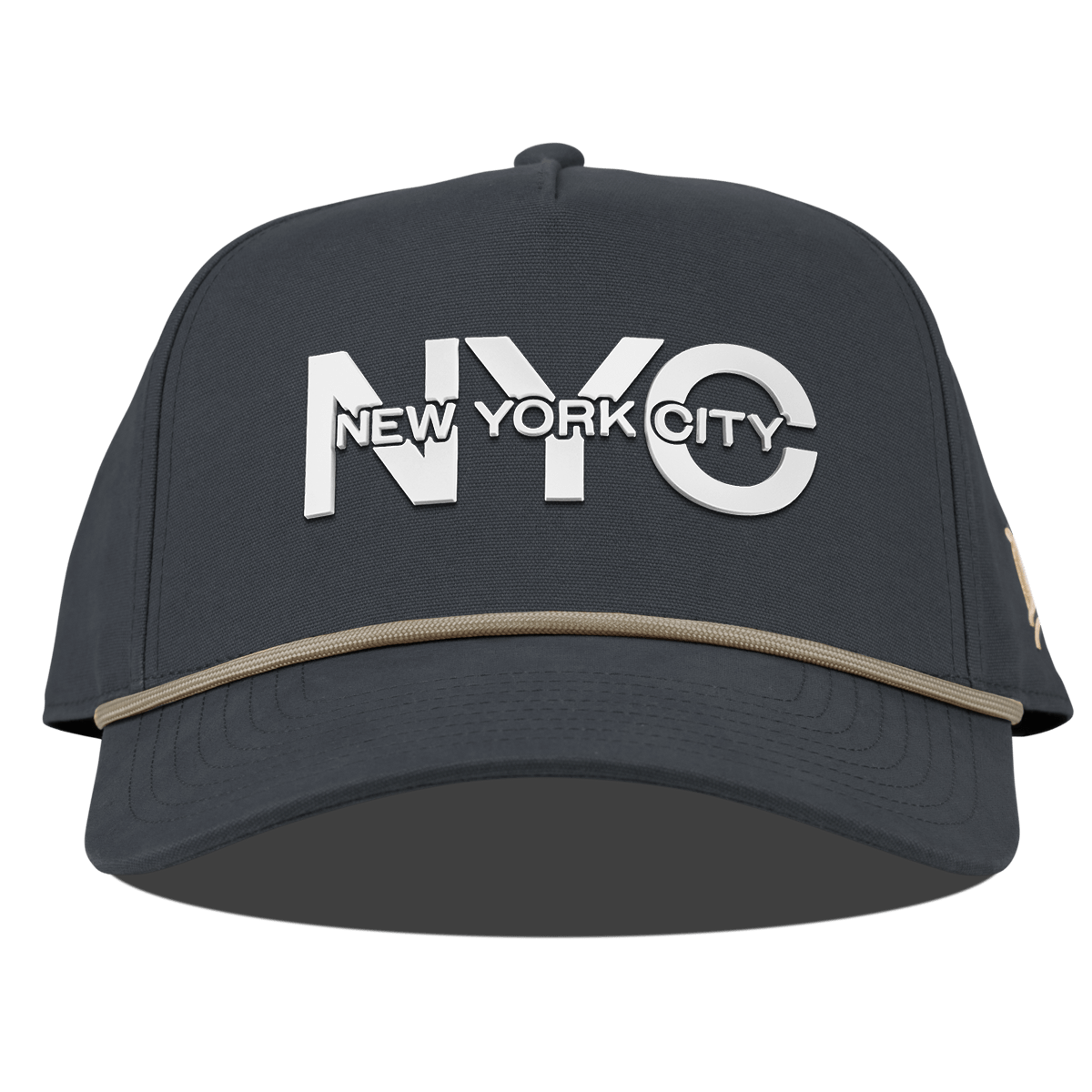 City Block New York Canvas 5 Panel Rope Vintage Navy