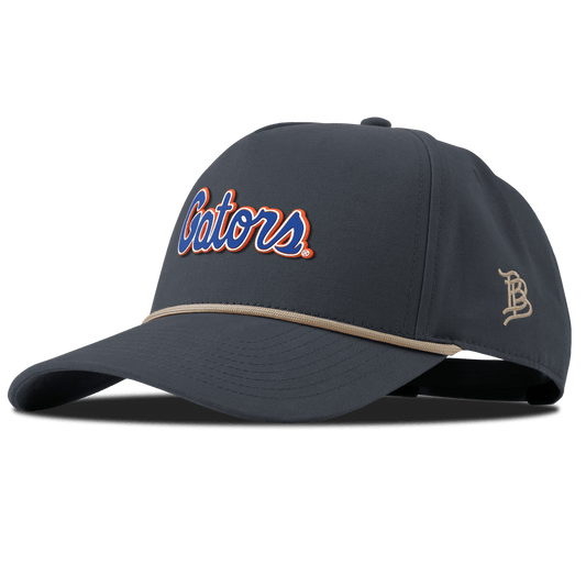University of Florida "Gator Script" Curved Canvas 5 Panel Rope Vintage Navy