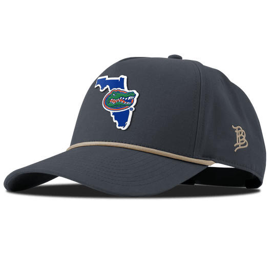 University of Florida "Gator State" Curved Canvas 5 Panel Rope Vintage Navy