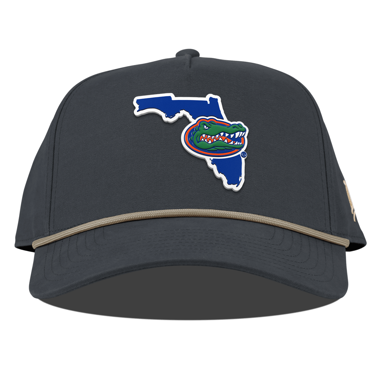 University of Florida "Gator State" Curved Canvas 5 Panel Rope Vintage Navy