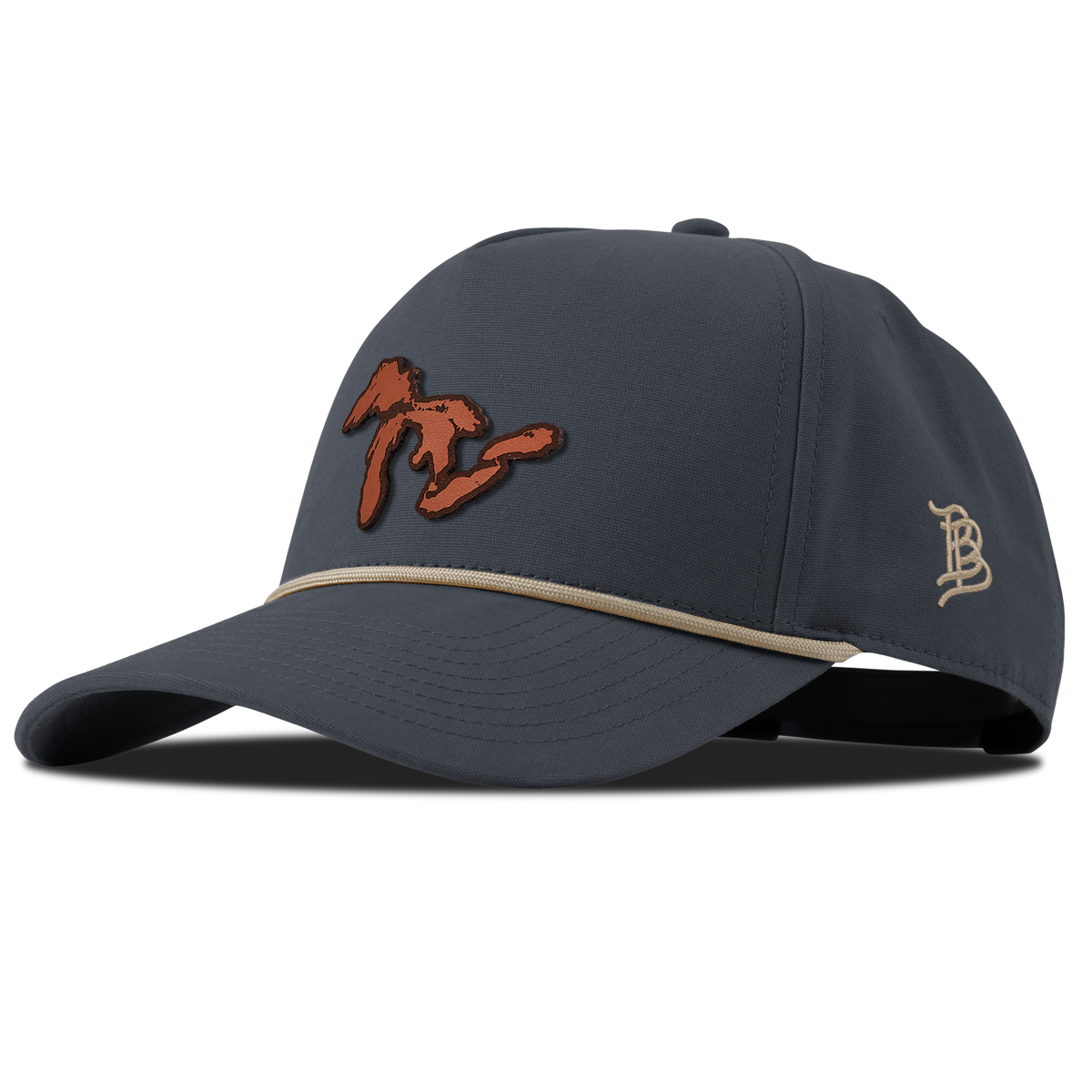 The Great Lakes Canvas 5 Panel Rope Vintage Navy