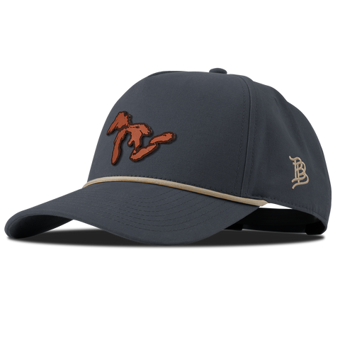 The Great Lakes Canvas 5 Panel Rope Vintage Navy