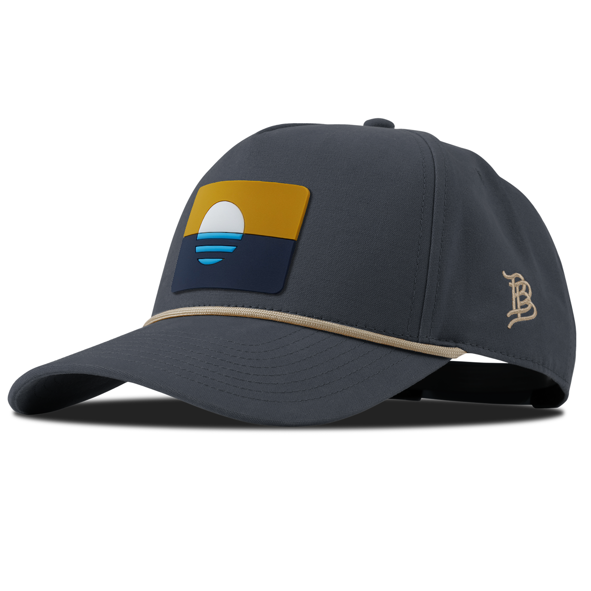 Milwaukee Flag PVC Canvas 5 Panel Rope Vintage Navy