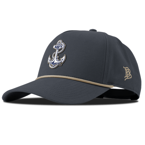United States Naval Academy "Naval Academy Midshipman" Curved Canvas 5 Panel Rope Vintage Navy