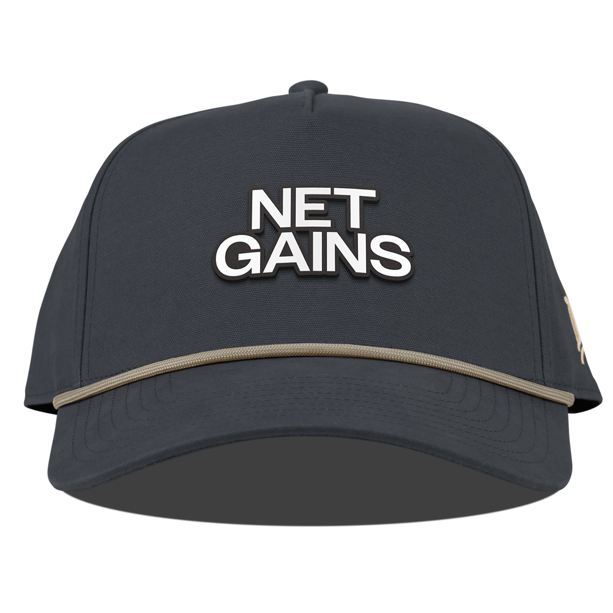 Net Gains Curved Canvas 5 Panel Rope Vintage Navy