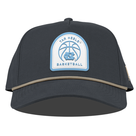 University of North Carolina "North Carolina Basketball" Curved Canvas 5 Panel Rope Vintage Navy