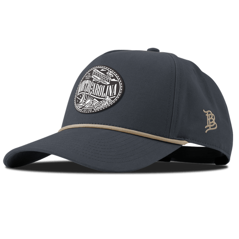 North Carolina Traveler Curved Canvas 5 Panel Rope Vintage Navy