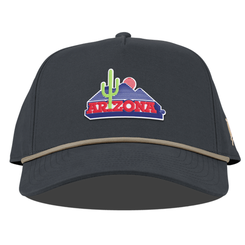 University of Arizona "OG Arizona" Curved Canvas 5 Panel Rope Vintage Navy