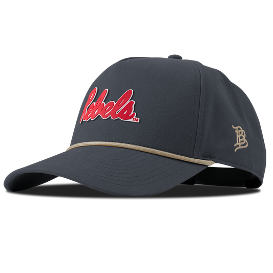 University of Mississippi "Ole Miss Crimson Rebels" Canvas 5 Panel Rope Vintage Navy