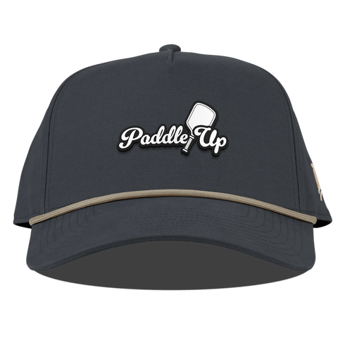 Paddle Up Curved Canvas 5 Panel Rope Vintage Navy