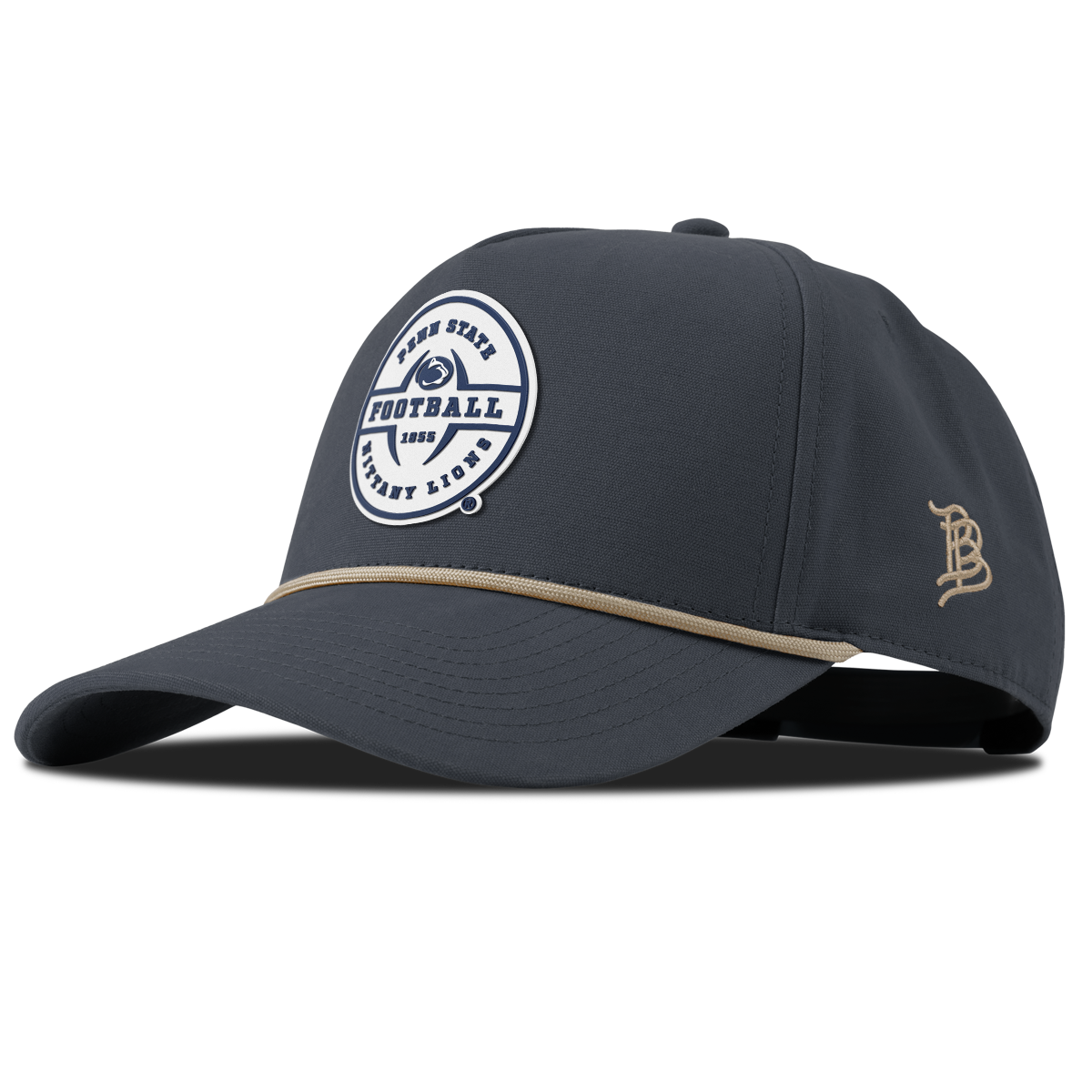 Penn State University "Nittany Lions Football" Curved Canvas 5 Panel Rope VintageNavy