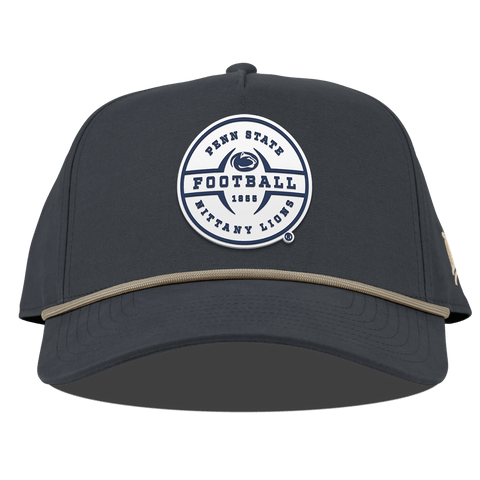 Penn State University "Penn State Football Legacy" Curved Canvas 5 Panel Rope Vintage Navy