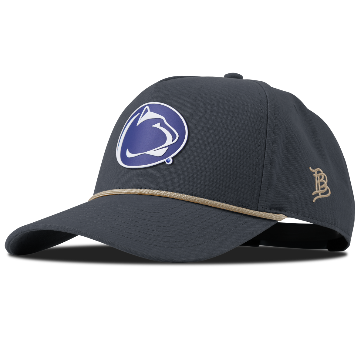 Pennsylvania State University "Penn State Team Logo" Curved Canvas 5 Panel Rope Vintage Navy