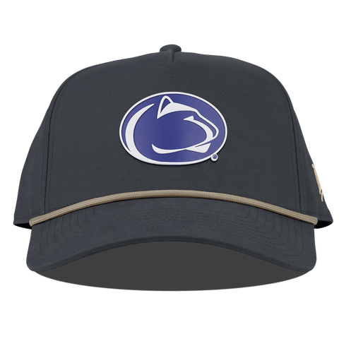 Pennsylvania State University "Penn State Team Logo" Curved Canvas 5 Panel Rope Vintage Navy