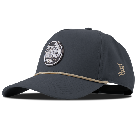 Respect The Trades Mechanic Canvas 5 Panel Rope Vintage Navy