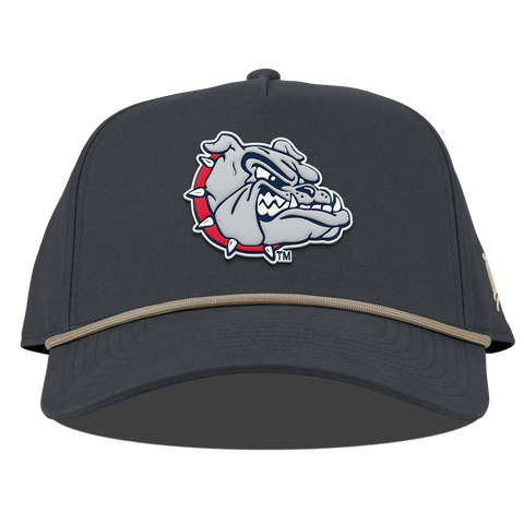 Gonzaga University "Spike The Bulldog" Curved Canvas 5 Panel Rope Vintage Navy