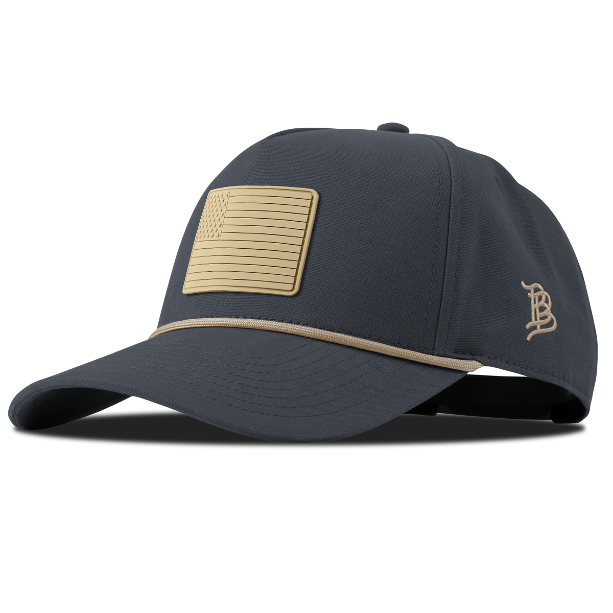 Desert Old Glory Canvas 5 Panel Rope Vintage Navy