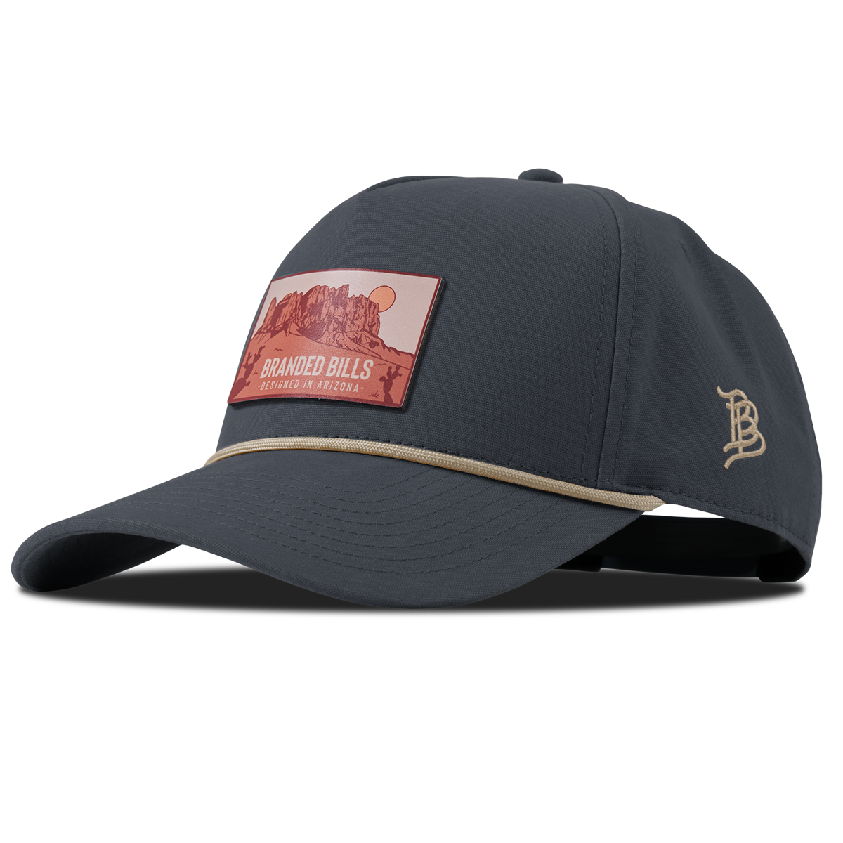 Superstitions Canvas 5 Panel Rope Vintage Navy