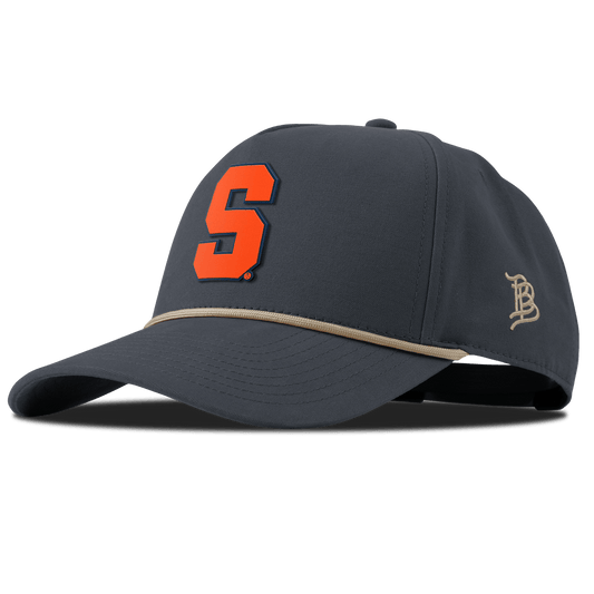 Syracuse University "Syracuse Orange Block" Curved Canvas 5 Panel Rope Vintage Navy