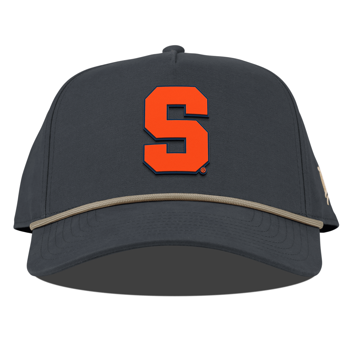 Syracuse University "Syracuse Orange Block" Curved Canvas 5 Panel Rope Vintage Navy