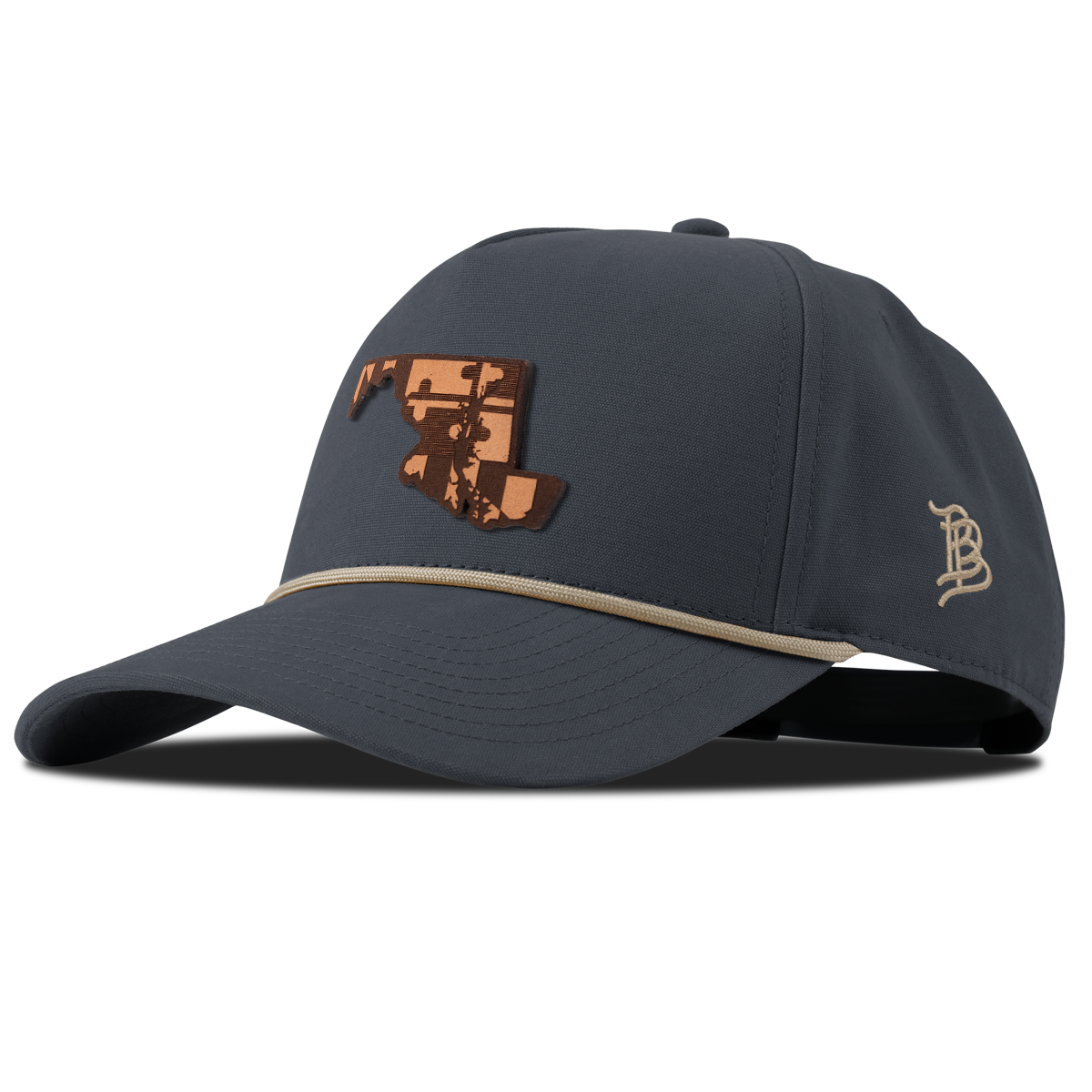 Maryland 7 Canvas 5 Panel Rope Vintage Navy
