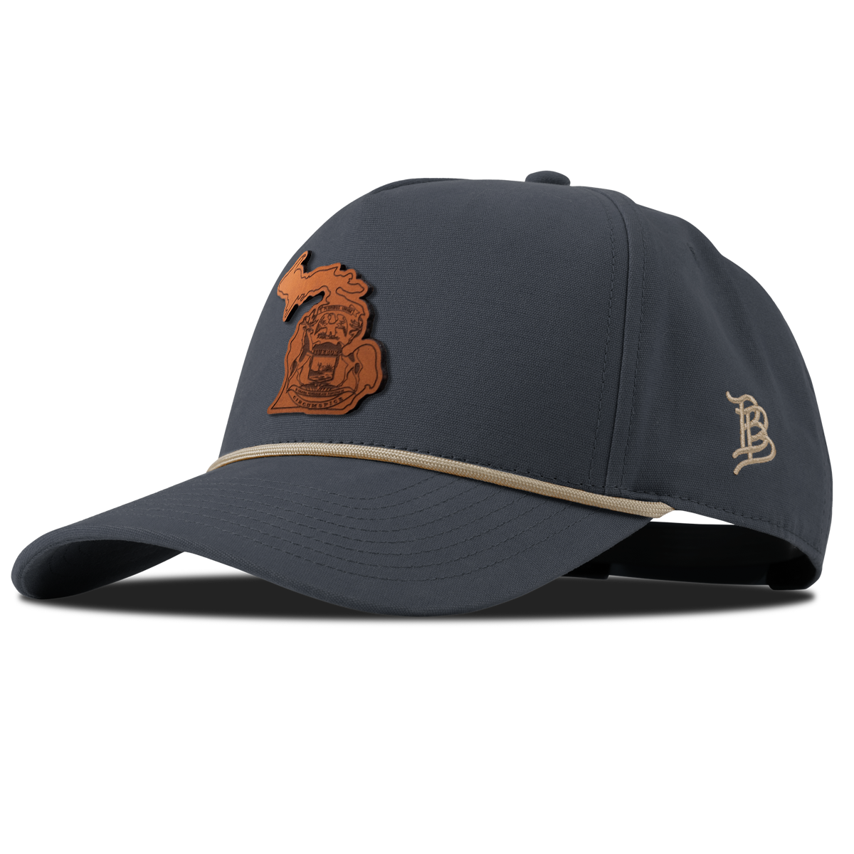 Michigan 26 Canvas 5 Panel Rope Vintage Navy