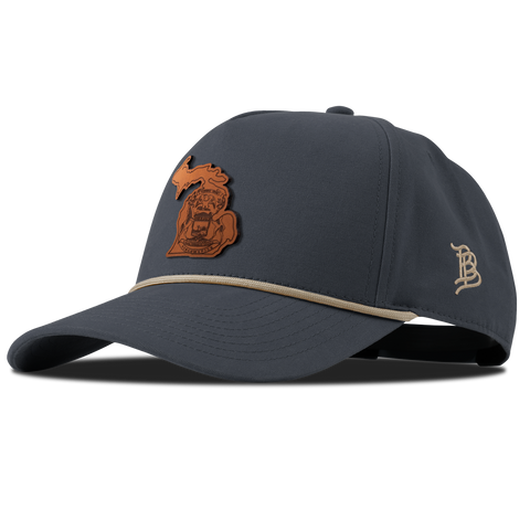Michigan 26 Canvas 5 Panel Rope Vintage Navy