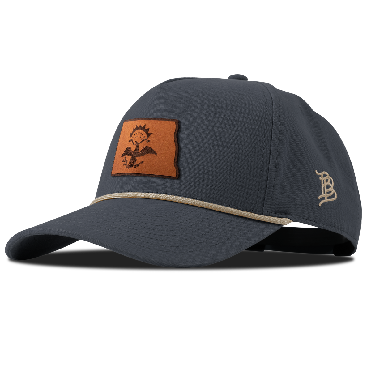 North Dakota 39 Canvas 5 Panel Rope Vintage Navy