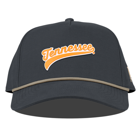 University of Tennessee "Tennessee Script" Curved Canvas 5 Panel Rope Vintage Navy