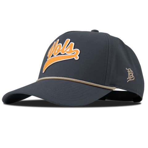 University of Tennessee "Tennessee Vols Script" Curved Canvas 5 Panel Rope Vintage Navy