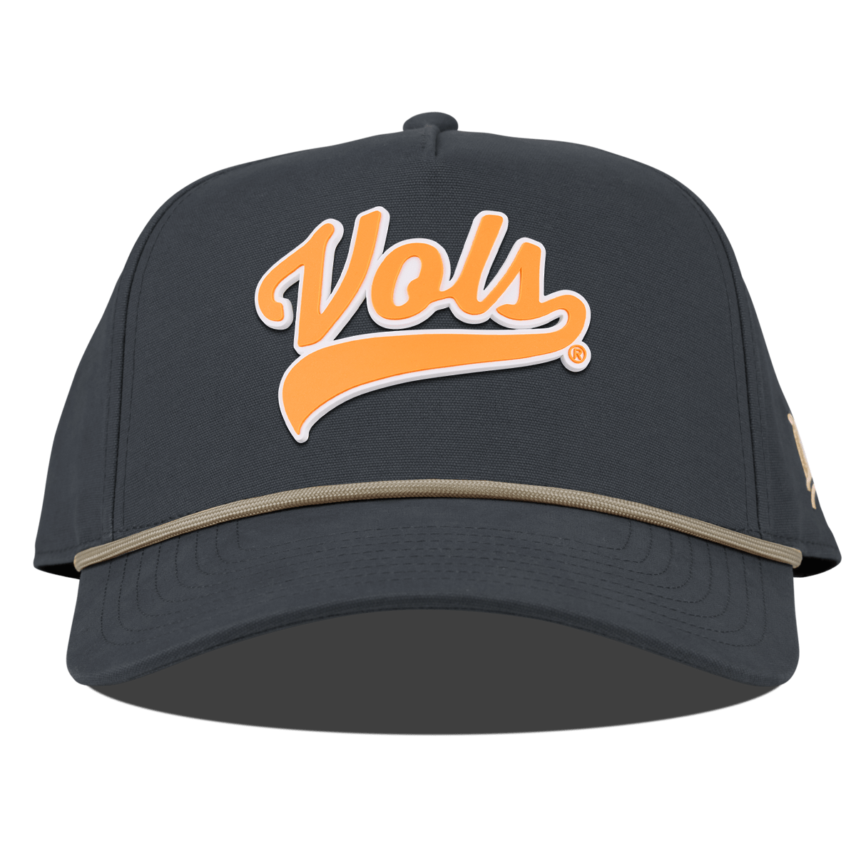 University of Tennessee "Tennessee Vols Script" Curved Canvas 5 Panel Rope Vintage Navy