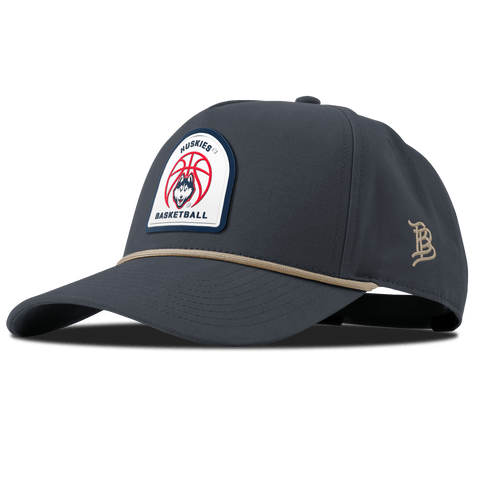 University of Connecticut "UConn Basketball" Curved Canvas 5 Panel Rope Vintage Navy