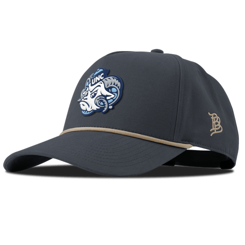 University of North Carolina "UNC Rameses" Curved Canvas 5 Panel Rope Vintage Navy
