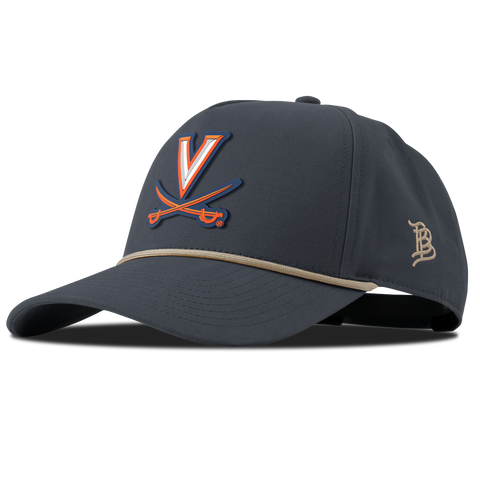 University of Virginia "Virginia Team Logo" Curved Canvas 5 Panel Rope Vintage Navy