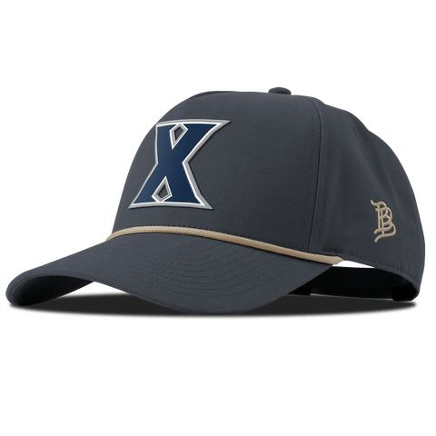 Xavier University "Xavier Block" Curved Canvas 5 Panel Rope Vintage Navy