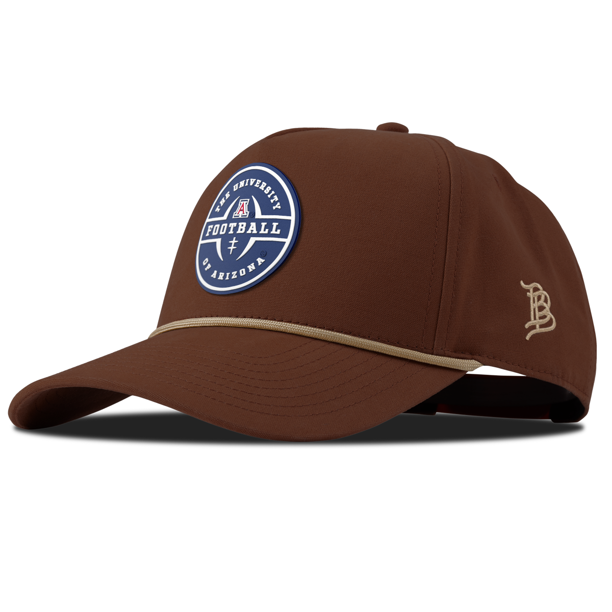 University of Arizona "Arizona Football Legacy" Curved Canvas 5 Panel Rope Vintage Rust