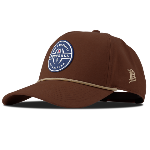University of Arizona "Arizona Football Legacy" Curved Canvas 5 Panel Rope Vintage Rust