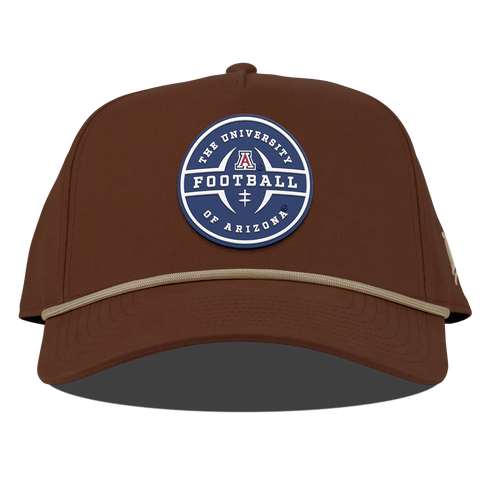 University of Arizona "Arizona Football Legacy" Curved Canvas 5 Panel Rope Vintage Rust